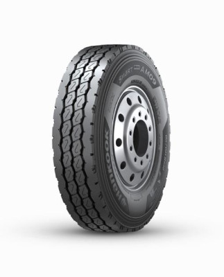 13R22.5 Hankook AM09 156/150K M+S 3PMSF Steer MIXED USE DCA68