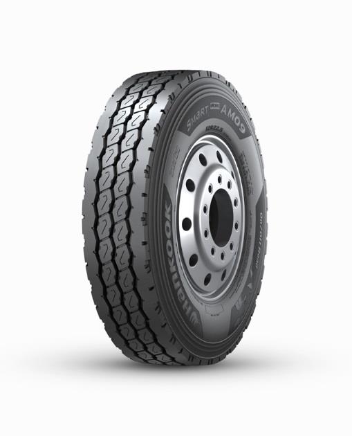 315/80R22.5 Hankook AM09 156/150K M+S 3PMSF Steer MIXED USE DBA67