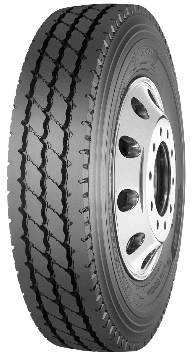 295/80R22.5 Michelin X WORKS Z 152/149K M+S Steer MIXED USE DBA68