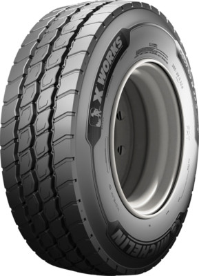 385/65R22.5 Michelin X WORKS T 160K M+S 3PMSF Trailer MIXED USE CBB71