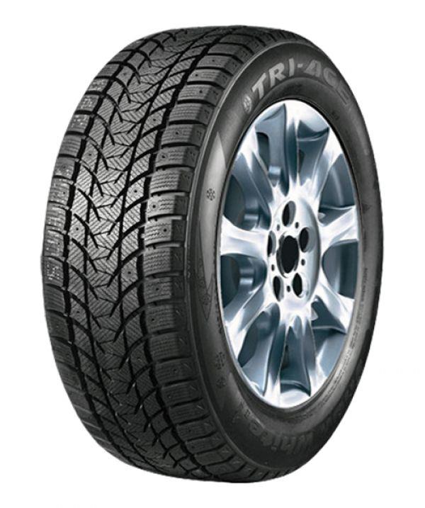 215/50R18 TRI-ACE SNOW WHITE II 96H XL DOT23 Studded 3PMSF IceGrip M+S