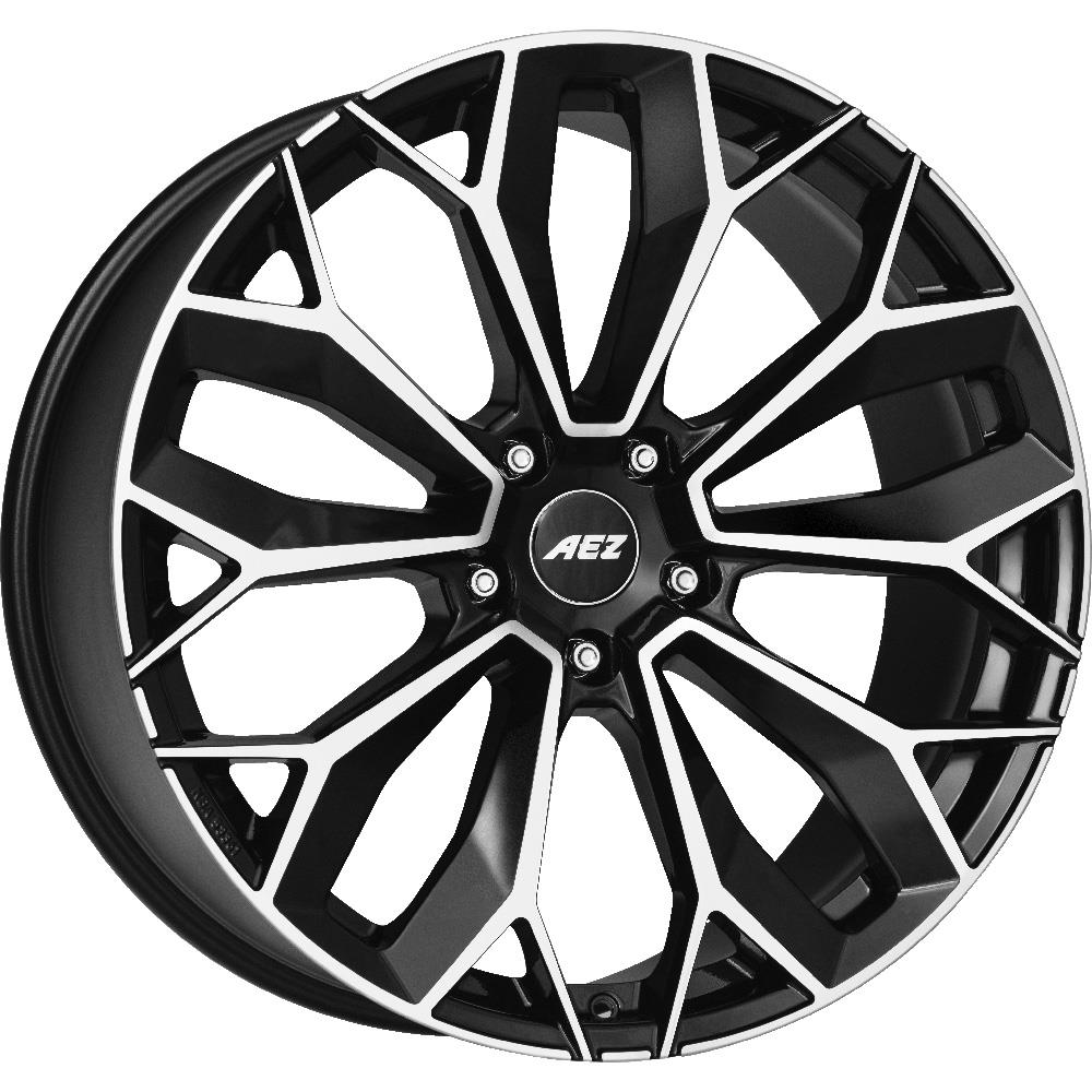 AEZ Leipzig dark Black/polished 10,5x22 5x112 ET43 CB66.6 60° 1045 kg ALE2R8BP43E