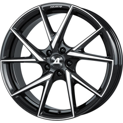 Alutec ADX.01 diamond-black frontpolished 7x17 5x100 ET38 CB57,1 R13 600 kg ADX1-70738V73-1