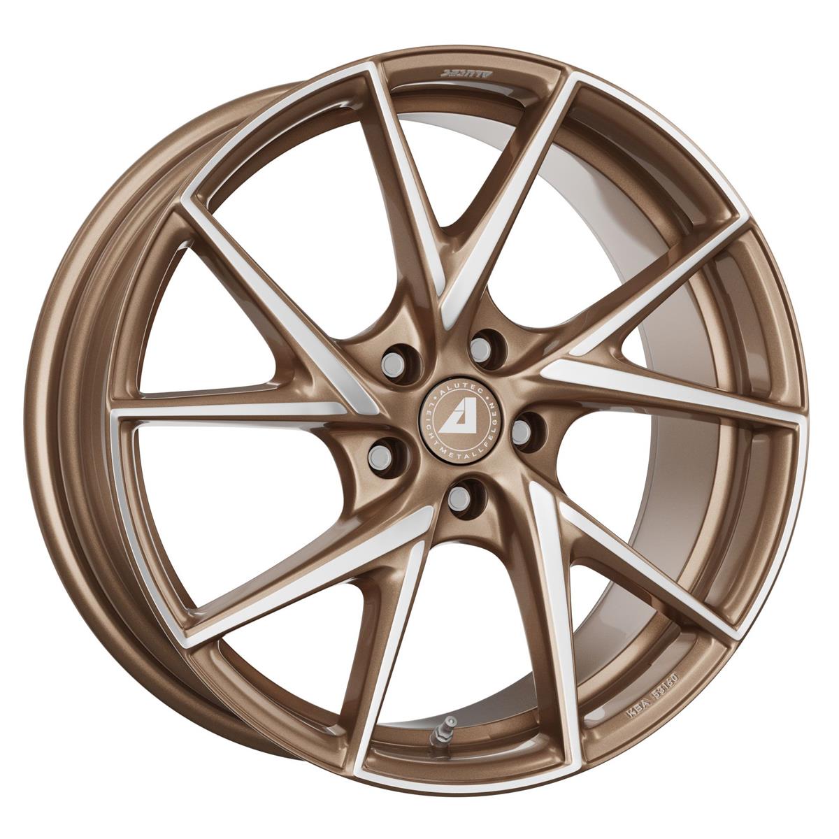 Alutec ADX.01 metallic-bronze frontpolished 7,5x18 5x112 ET50 CB70,1 60° 750 kg ADX1-75850B76-51