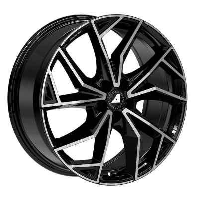 Alutec ADX.02 diamond-black frontpolished 7,5x18 4x100 ET38 CB63,3 60° 635 kg ADX2-75838A23-1