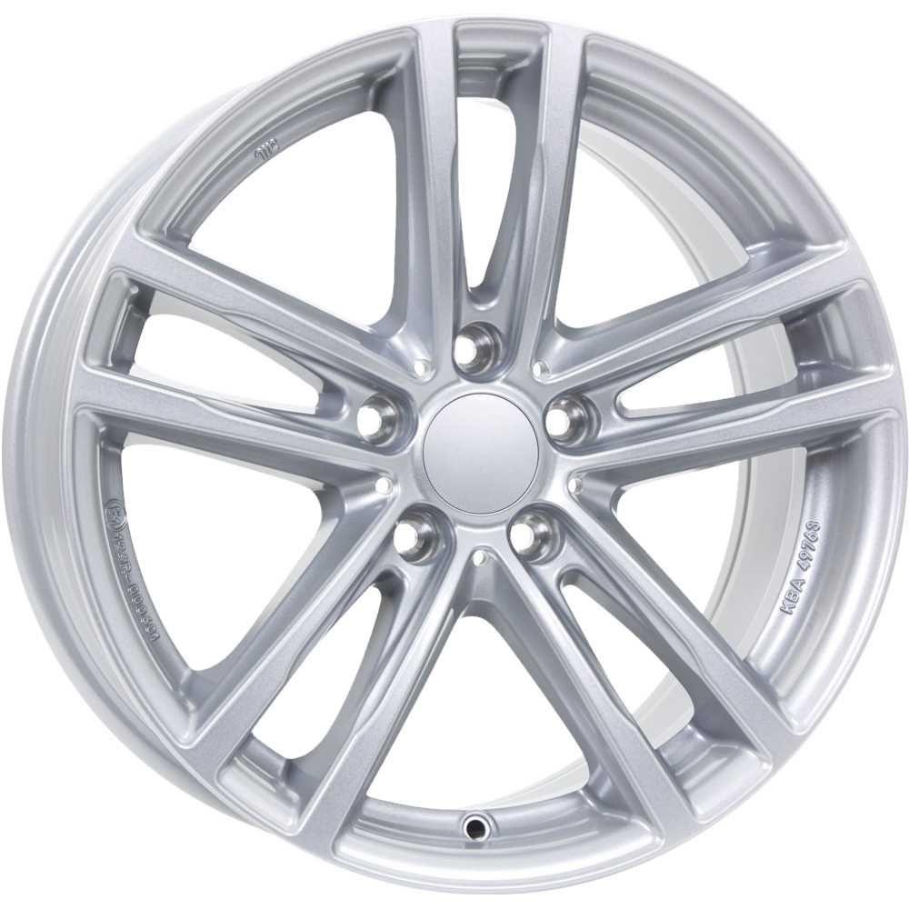 Alutec X10 polar-silver 7x17 5x112 ET54 CB66,6 60° 600 kg X10-70754W61-0