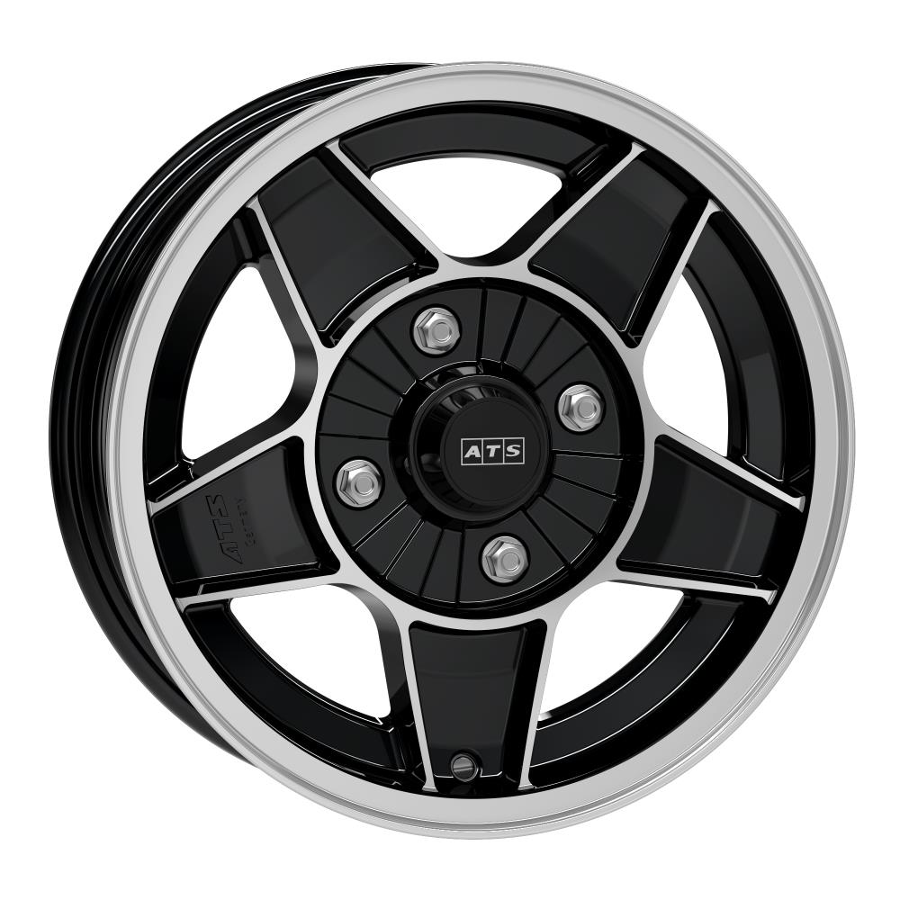 ATS Classic diamond-black frontpolished 7x13 4x100 ET20 CB57,1 R13 450 kg CLC7032004E3-1