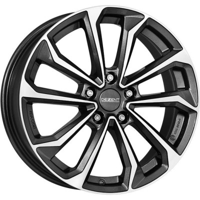 Dezent KS dark Gunmetal/polished 7x17 5x114.3 ET50 CB67,1 60° 675 kg TKSY0FP50E