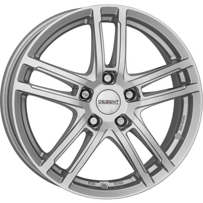 Dezent TZ Silver 6,5x17 5x112 ET44 CB66.6 R14 670 kg TTZ98SA44E
