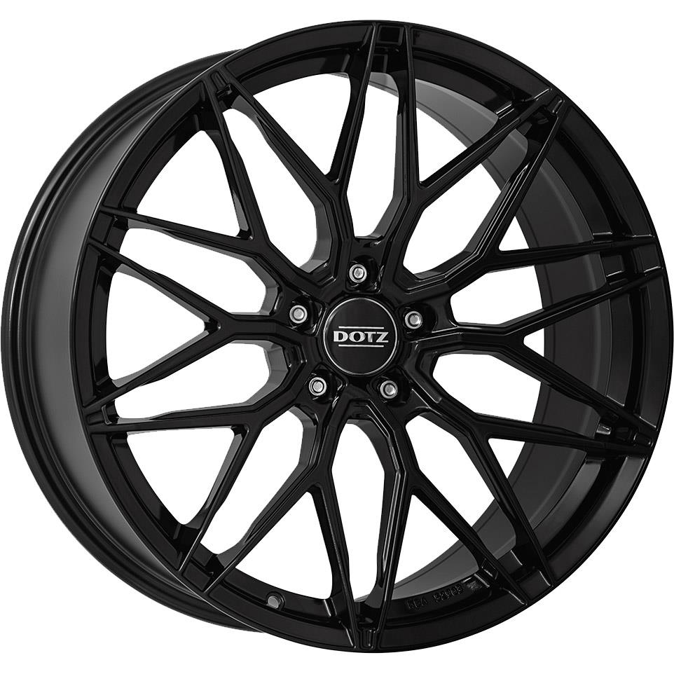 Dotz Suzuka Black 9,5x19 5x112 ET35 CB70,1 60° 740 kg OSU9N8BA35