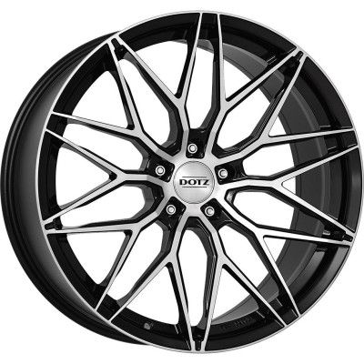 Dotz Suzuka dark Black/polished 9x20 5x112 ET28 CB70,1 60° 740 kg OSU0M8BP28