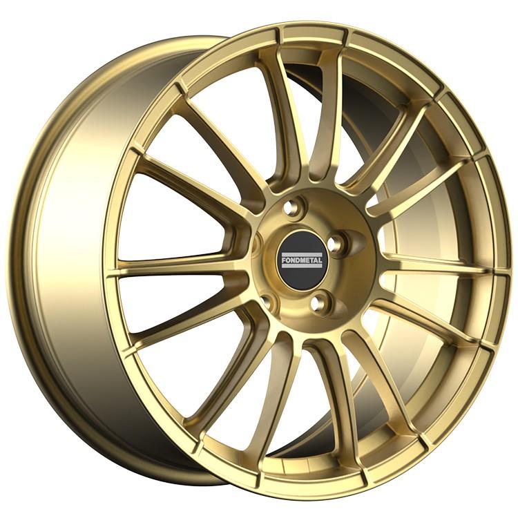 Fondmetal 9RR Glossy Gold 8x18 5x114.3 ET45 CB75,0 60° 650 kg RF06086