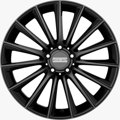 Fondmetal Aidon Glossy Black 9x19 5x112 ET34 CB66,6 (Long Bolt) R14 775 kg RF08987