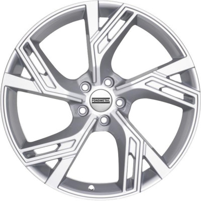 Fondmetal Atena Glossy Silver 8x19 5x112 ET49 CB57,1 R13 950 kg RF09346