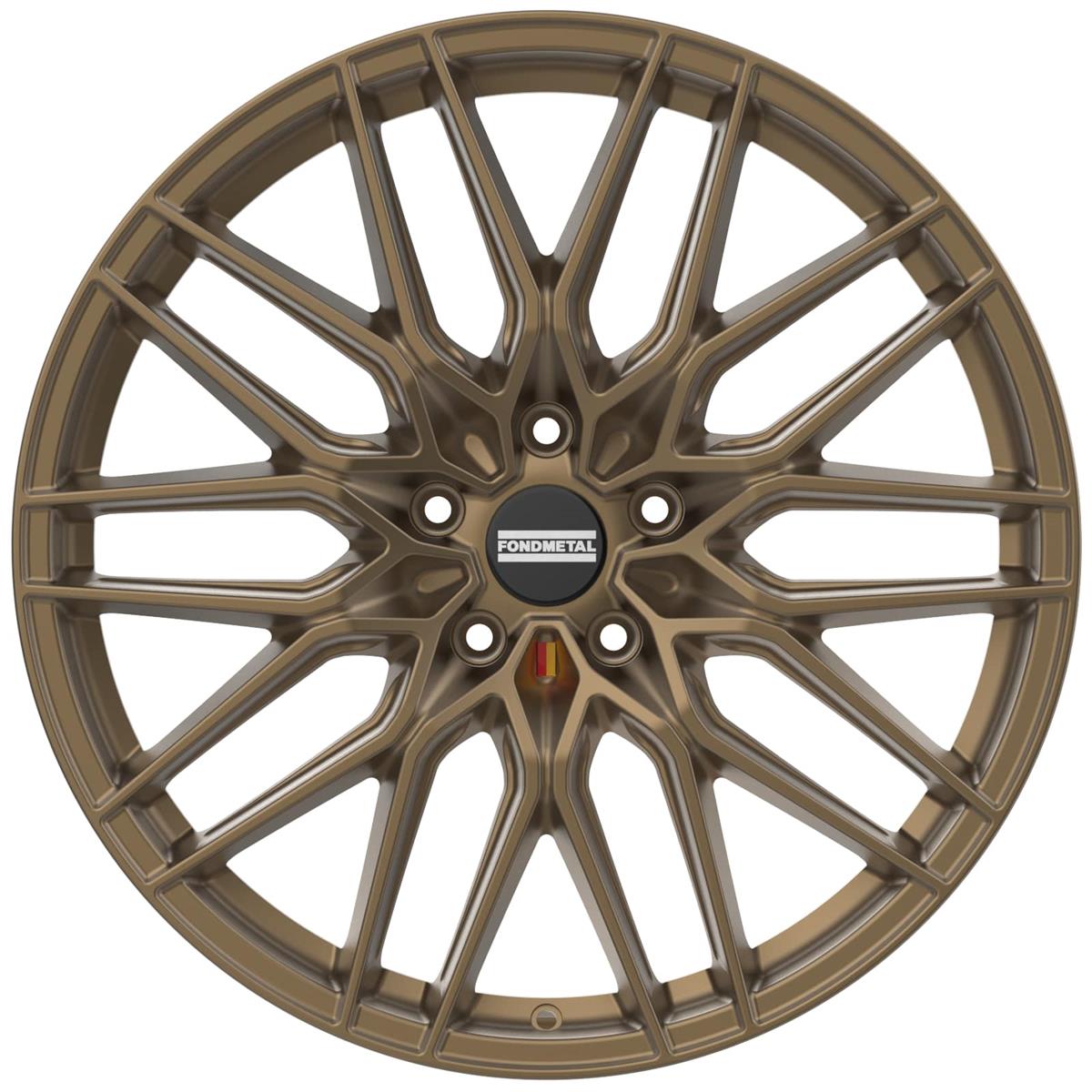 Fondmetal Cratos Braun Matt 10x22 5x130 ET36 CB84,1 R14 1050 kg RF18437