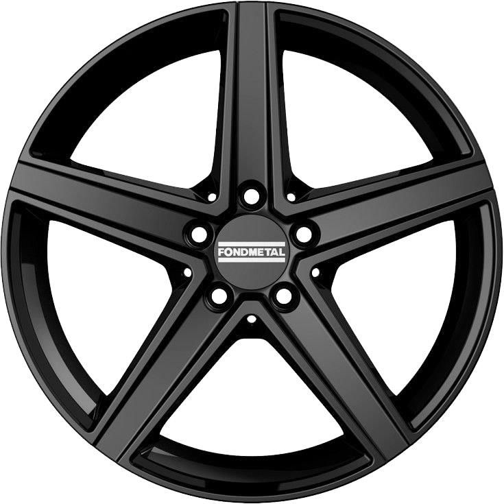 Fondmetal Ioke Glossy Black 8x18 5x112 ET38 CB66,6 (Long Bolt) R14 805 kg RF08940