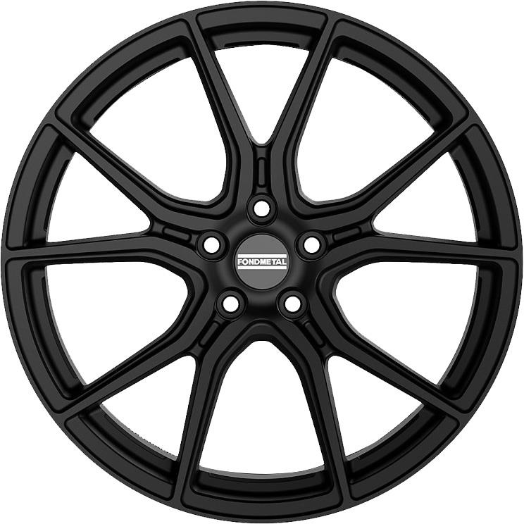Fondmetal STC45 Matt Black 10,5x20 5x114.3 ET45 CB70,6 60° 710 kg RF15623