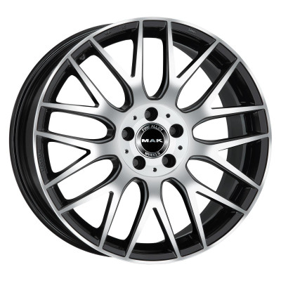 MAK Arrow Black Mirror 8,5x21 5x112 ET51 CB66,6 (Long Bolt) R14 1020 kg F8521OWBM51WS5Y
