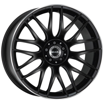 MAK Arrow-D Gloss Black Mirror Ring 11x21 5x112 ET55 CB66.6 (Long Bolt) R14 1020 kg F1121WDGL55WS5Y