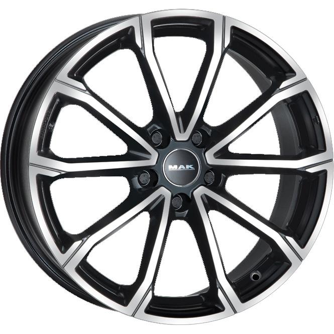 MAK Davinci Black Mirror 8x19 5x114.3 ET45 CB76,0 60° 815 kg F8090BRBM45F4
