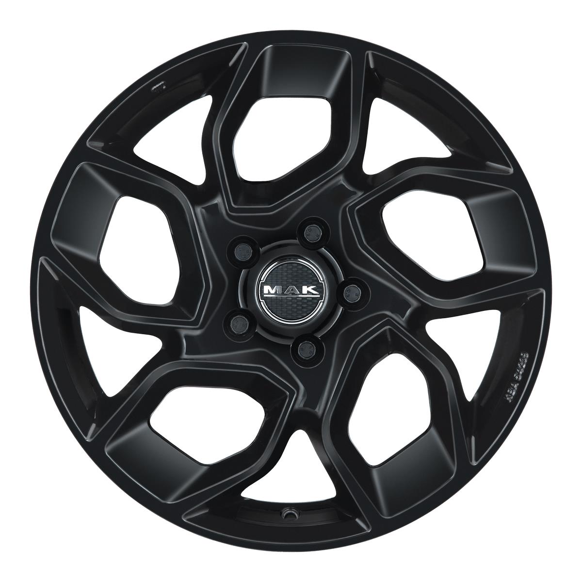 MAK Express Gloss Black 6,5x16 5x108 ET46 CB65,1 Flat 1275 kg F6560ESGB46GG3X