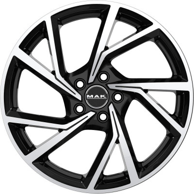 MAK Kassel Black Mirror 8,5x19 5x112 ET45 CB66,6 R13 820 kg F8590KABM45WS4X
