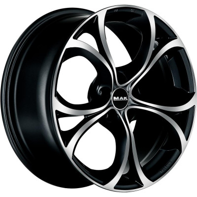 MAK Lario Black Mirror 8,5x19 5x110 ET30 CB65,1 60° 700 kg F8590LABM30LG1X