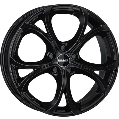 MAK Lario Gloss Black 8x20 5x110 ET33 CB65,1 60° 700 kg F8020LAGB33LG1X