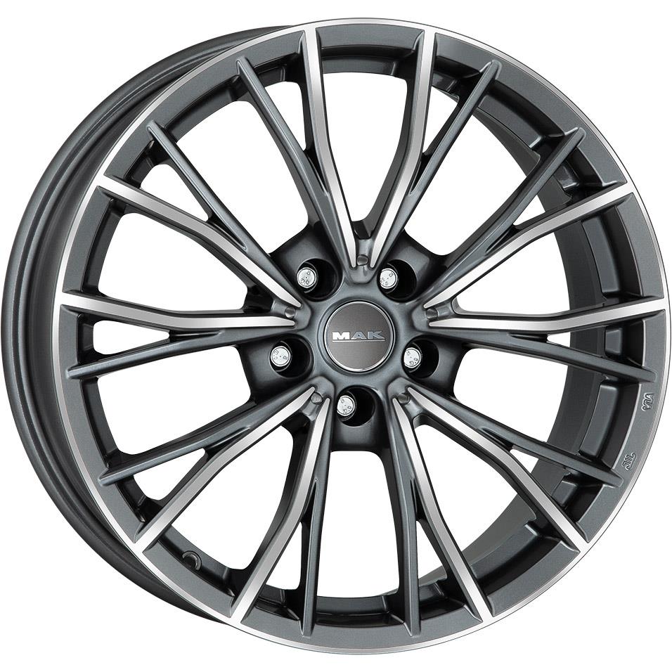 MAK Mark Gun Met-Mirror Face 7,5x17 5x112 ET52 CB66,6 60° 710 kg F7570MKQM52WS4X