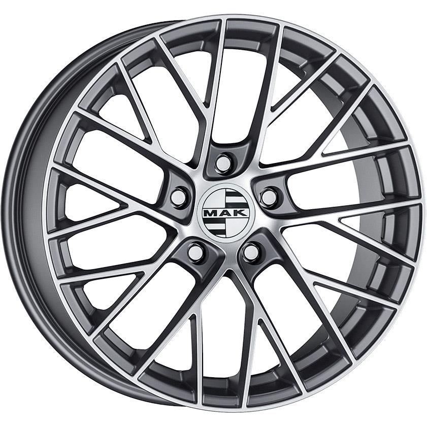 MAK Monaco-D Gun Met-Mirror Face 11x20 5x130 ET52 CB71,6 R14 650 kg F1120MZQM52KY4