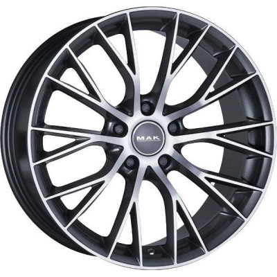MAK Munchen Gun Met-Mirror Face 9,5x19 5x120 ET39 CB72,6 60° 735 kg F9590MUQM39I2B