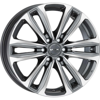 MAK Safari 6 Gun Met-Mirror Face 8x18 6x139.7 ET53 CB92,3 60° 925 kg F8080AF6QM53VK3