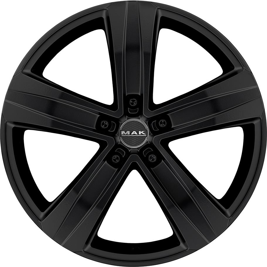 MAK Stone 5 Gloss Black 6,5x16 5x112 ET50 CB72,6 60° 900 kg F65605TGB50VK2