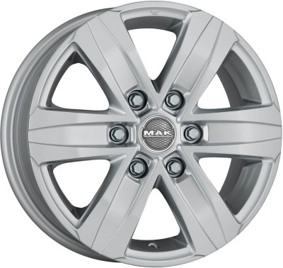 MAK Stone 6 Silver 8x18 6x139.7 ET35 CB106,1 Flat 1215 kg F80806TSI35VH3X