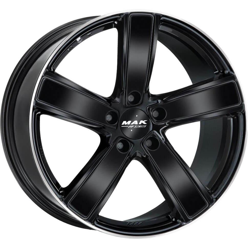MAK Turismo-D-FF Gloss Black Mirror Ring 10,5x20 5x130 ET64 CB71.6 R14 1000 kg F0520UDGL64KY5