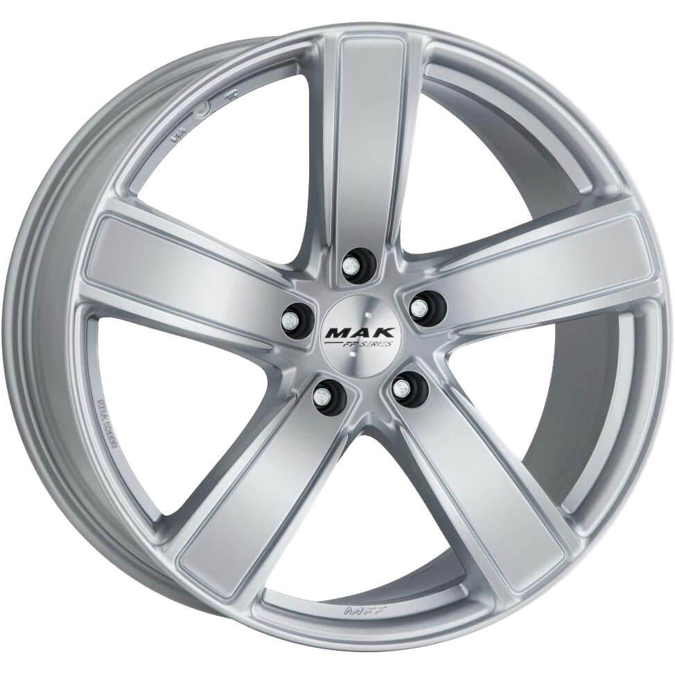 MAK Turismo-D-FF Silver 11,5x20 5x130 ET63 CB71.6 R14 1000 kg F1520UDSI63KY5