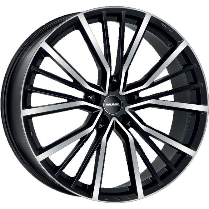 MAK Union Black Mirror 9x20 5x112 ET49 CB57,1 R13 950 kg F9020UNBM49VE5X