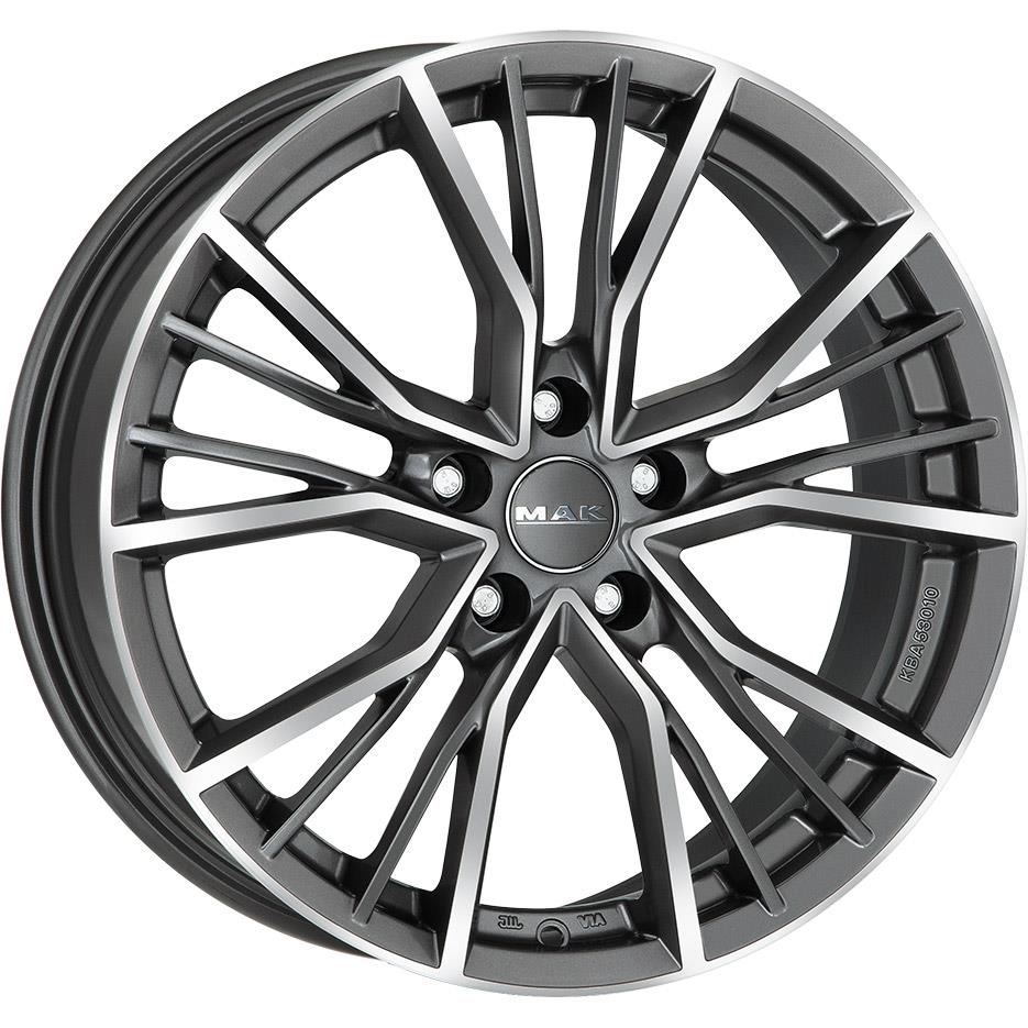 MAK Union Gun Met-Mirror Face 9x20 5x112 ET26 CB66,6 R13 950 kg F9020UNQM26WS1X