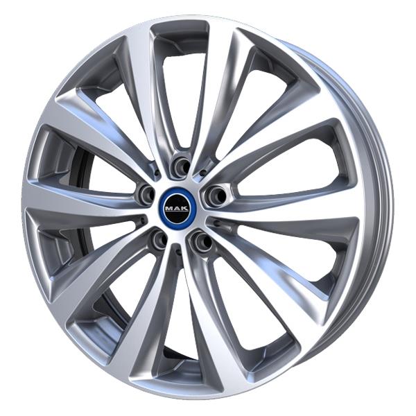 MAK Watt Silver 5x19 5x112 ET43 CB66.6 60° 500 kg F5090WTSI43WS3X