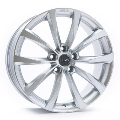 MAK Wolf Silver 7,5x18 5x112 ET51 CB66,6 60° 650 kg F7580WFSI51WS4X