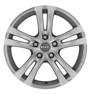 MAK Zenith Hyper Silver 8x17 5x108 ET45 CB72.0 60° 705 kg F8070ZHHS45GG3
