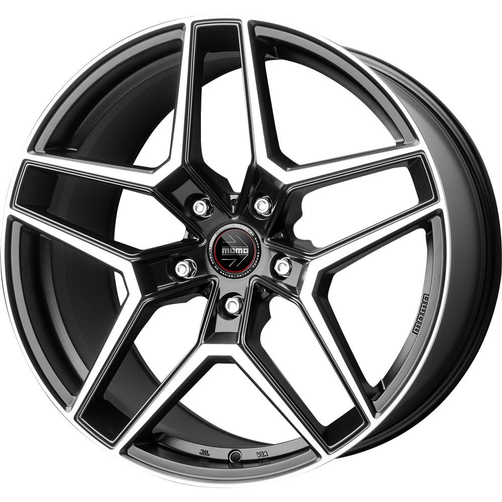 Momo RF-06 Matt Black Polished 9x20 5x112 ET26 CB66,6 60° 740 kg WR61E90026266