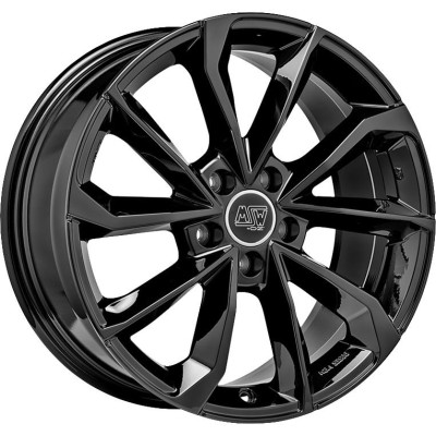 MSW 42 Gloss Black 8x19 5x112 ET40 CB73,1 60° 790 kg W19357504TC5