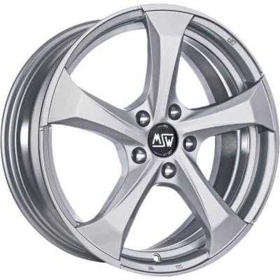 MSW 47 Full Silver 9x19 5x112 ET29 CB66,6 60° 950 kg W1925300109