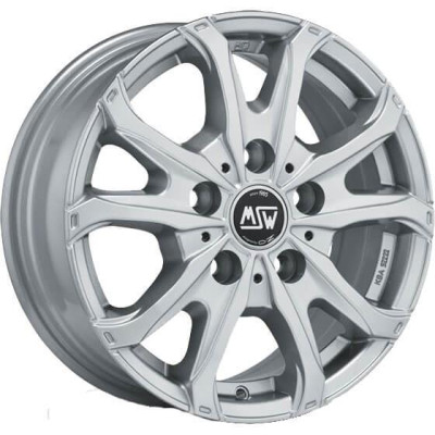 MSW 48 Van Full Silver 7x17 5x130 ET68 CB78,1 60° 1300 kg W19328007T09