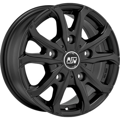 MSW 48 Van Matt Black 6,5x16 5x130 ET55 CB78,1 60° 1350 kg W19299002T53