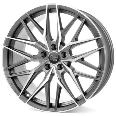 MSW 50 Matt Gun Metal Full Polished (Mgmfp) 8x19 5x114.3 ET45 CB73,1 60° 745 kg W1933650726