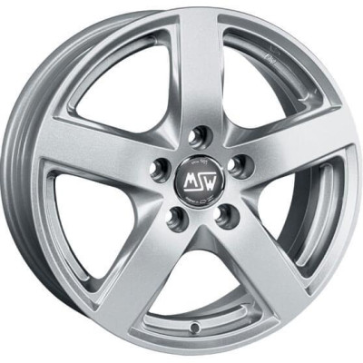 MSW 55 Full Silver 6,5x16 5x115 ET41 CB70,2 60° 630 kg W19244005T09
