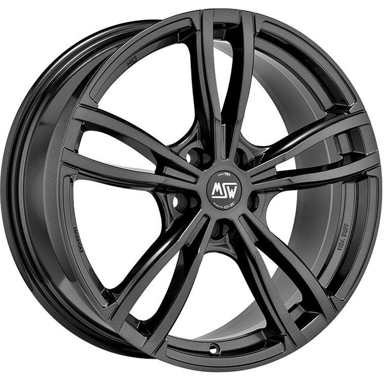 MSW 73 Gloss Dark Grey 7,5x17 5x120 ET32 CB72,6 60° 690 kg W19297001TRC