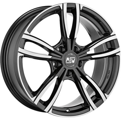 MSW 73 Gloss Dark Grey Full Polished 8x18 5x120 ET29 CB72,6 60° 745 kg W19295002TT8